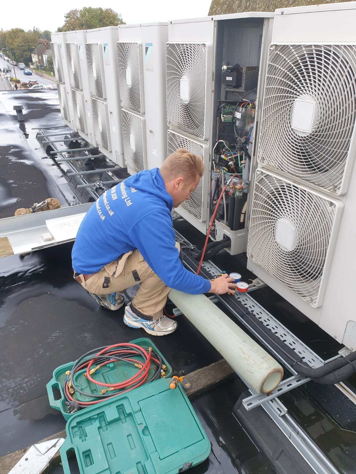 Subcooled boiler repairs