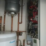 Subcooled Daikin air source heat pump