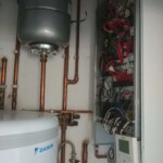 Subcooled Daikin air source heat pump