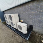 Subcooled warehouse outside view